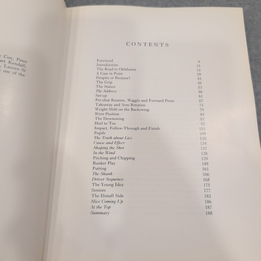 Room at the Top Golf the Torrance Way Bob Torrance Sean Connery 1989 Hardcover - Picture 5 of 6